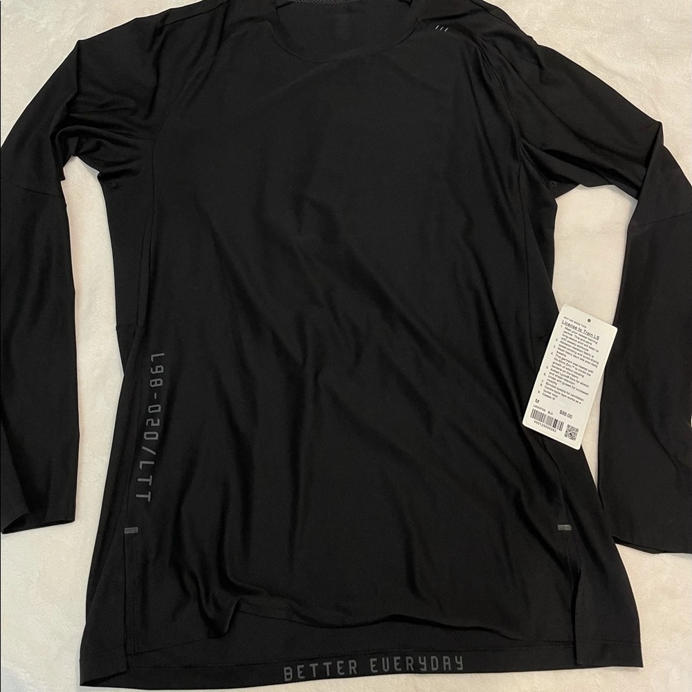 Lululemon Men’s License to Train Long Sleeve Black